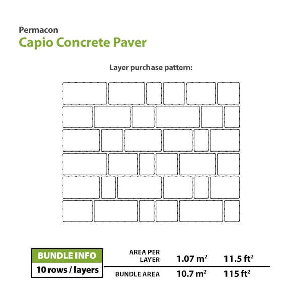 Permacon Capio Concrete Paver